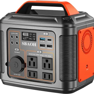 Portable Power Station, 300W 296Wh Solar Generator