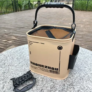 Portable Fishing Bucket, Foldable