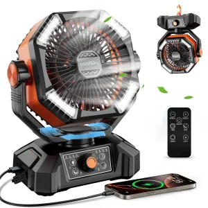20000mAh Camping Fan