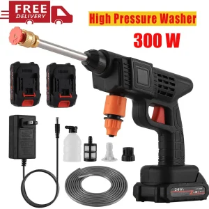 300W  Cordless High Pressure Car Washer